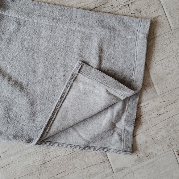 JoyLab Women's Small Plush Gray Velour Track Lounge Pants Split Ankle - Picture 3 of 11